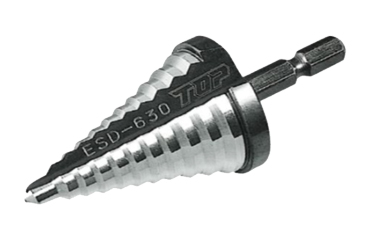 トップ工業 六角軸 ステップドリル (ESD)(傘型多段ドリル)(18V対応)